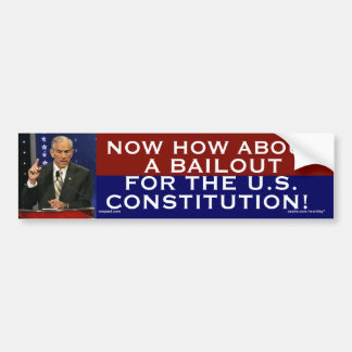 Autocollant De Voiture Ron Paul Et si on renflouait la Constitution ?