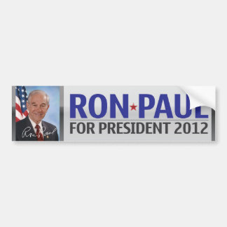 Autocollant De Voiture Ron Paul pour le président adhésif pour pare-chocs