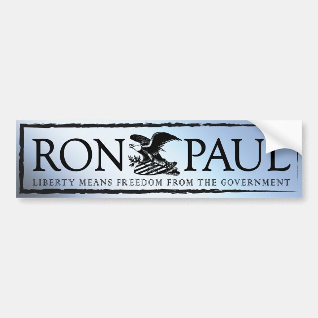 Autocollant De Voiture RonPaul2012 (Devant)