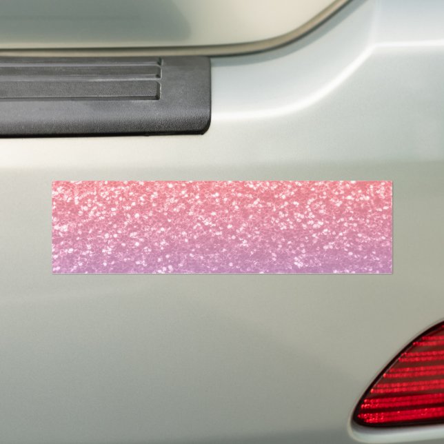 Autocollant De Voiture Rose rose violet lavande faux pétille parties scin (En voiture)