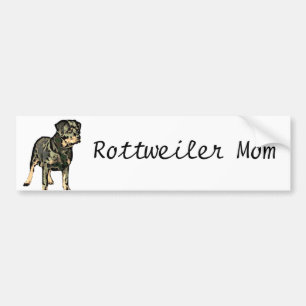 Autocollant De Voiture Rottweiler