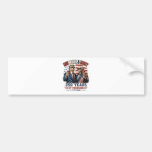 Autocollant De Voiture Rouge Blanc Boozy Trump George Washington 250