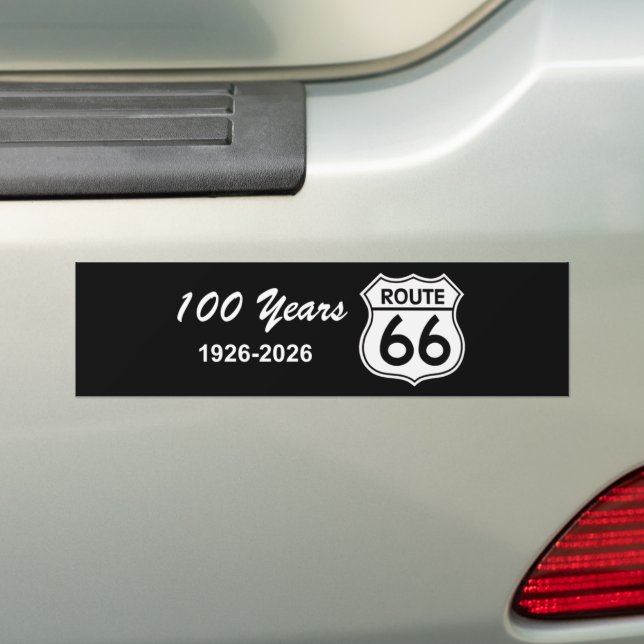 Autocollant De Voiture Route 66 centenaire (En voiture)