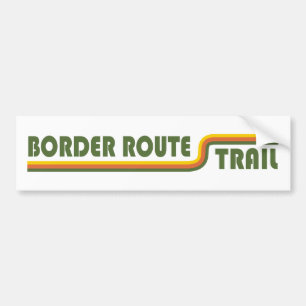 Autocollant De Voiture Route frontière Minnesota