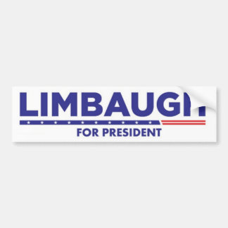 Autocollant De Voiture Rush Limbaugh pour le Président adhésif pour