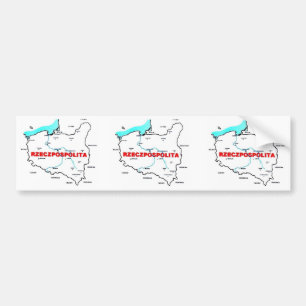 Autocollant De Voiture Rzeczpospolita Polska