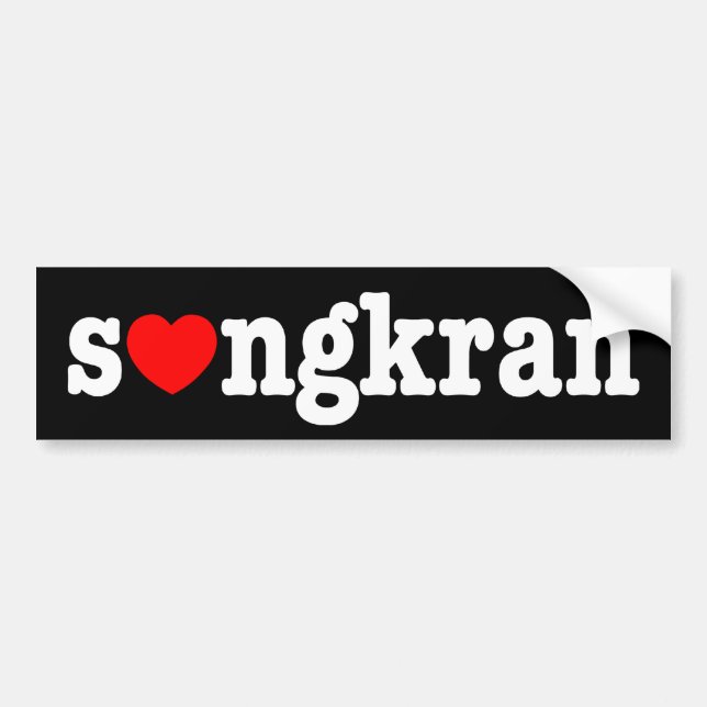 Autocollant De Voiture s ngkran ~ Coeur (Devant)