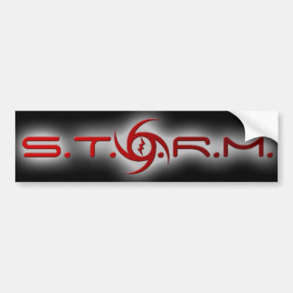 Autocollant De Voiture S.T.O.R.M. Adhésif pour pare-chocs