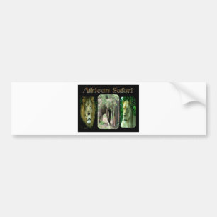 Autocollant De Voiture Safari africain