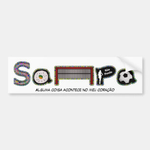 Autocollant De Voiture Sampa - São Paulo, les caractéristiques de la