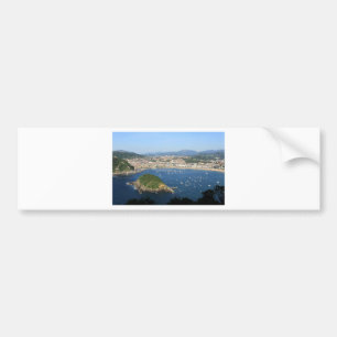 Autocollant De Voiture San Sebastian Pays basque Espagne Vue pittoresque