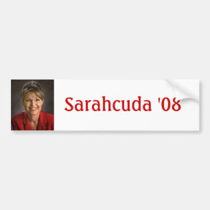 Autocollant De Voiture Sarahcuda '08