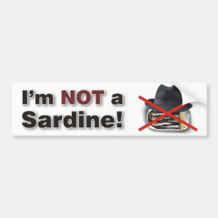 Autocollant De Voiture Sardines