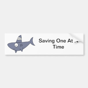 Autocollant De Voiture Sauvegarde d'un requin