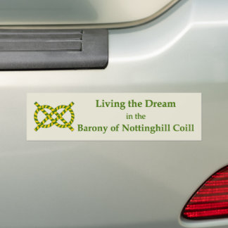 Autocollant De Voiture SCA Nottinghill Coill Bumper Sticker