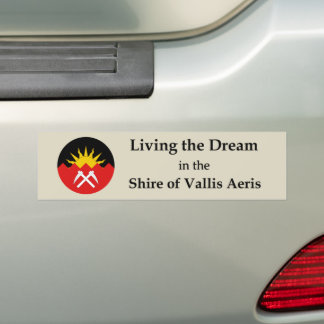 Autocollant De Voiture SCA Vallis Aeris Bumper Sticker