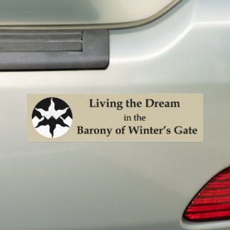 Autocollant De Voiture SCA Winter's Gate Bumper Sticker