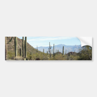 Autocollant De Voiture Scène 02 de désert de Sonoran