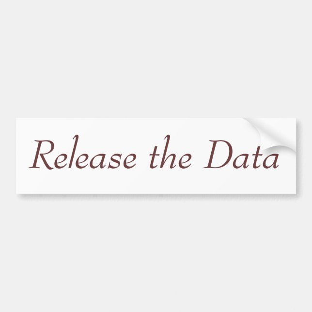 Autocollant De Voiture Scientifique (Devant)