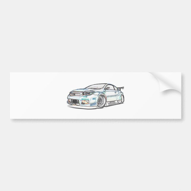 Autocollant De Voiture Scion (Devant)