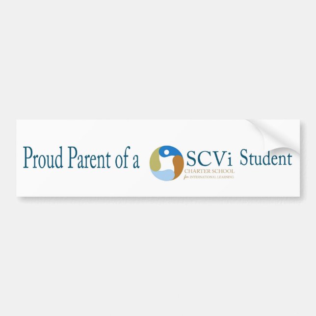 Autocollant De Voiture SCVi BumperSticker (Devant)