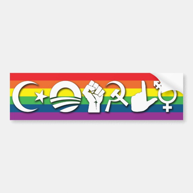 Autocollant De Voiture Se conforment Bumpersticker (Devant)