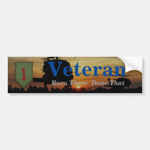 Autocollant De Voiture Section d'infanterie 1re armée timbre LRRPS recon