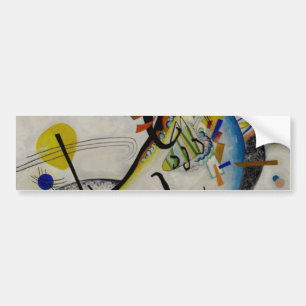 Autocollant De Voiture Segment de bleu de Kandinsky