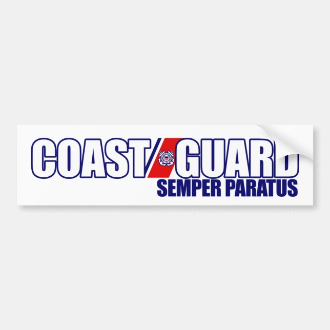 Autocollant De Voiture Semper Paratus (Devant)