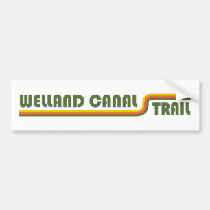 Autocollant De Voiture Sentier du canal de Welland Ontario Canada