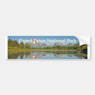 Autocollant De Voiture Série grande 10 de parc national de Teton