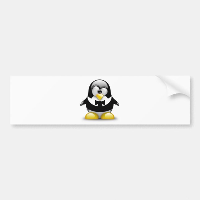 Autocollant De Voiture Serie Tux (Devant)