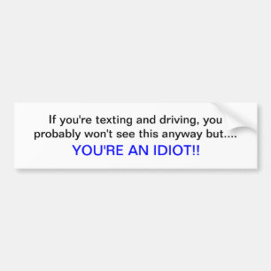 Autocollant De Voiture Service de mini-messages et entraînement, vous