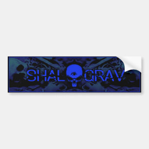 Autocollant De Voiture Shalograv bumper sty