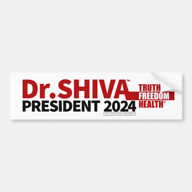 Autocollant De Voiture Shiva 4 Président (Devant)