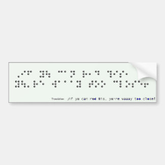 Autocollant De Voiture Si vous pouvez lire ceci