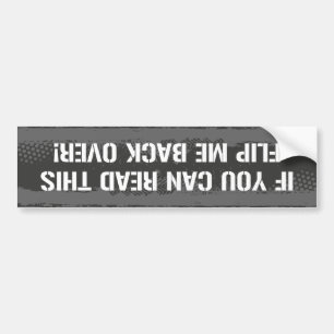 Autocollant De Voiture Si Vous Pouvez Lire Cela