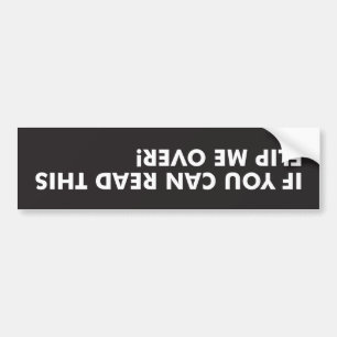 Autocollant De Voiture Si vous pouvez lire cette secousse je plus de
