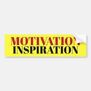 Autocollant De Voiture Signe d'INSPIRATION de MOTIVATION/sticker/MAGNET