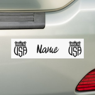 Autocollant De Voiture Signet Fabriqué aux États-Unis Thunder_Cove