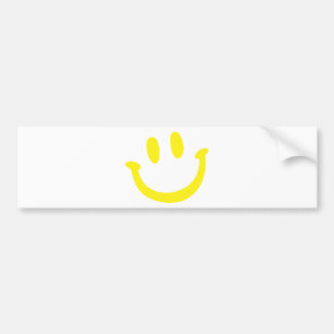 Autocollant De Voiture Simple sourire