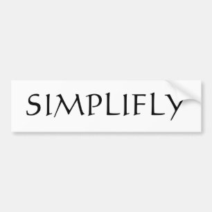 Autocollant De Voiture Simplyfly