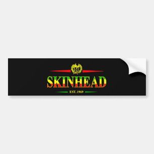 Autocollant De Voiture Skinhead 1969 de la Jamaïque