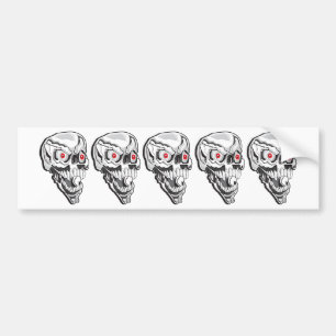 Autocollant De Voiture Skulls-for-Cafe-Press-2-