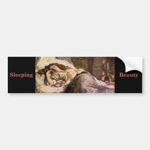 Autocollant De Voiture Sleeping Beauty