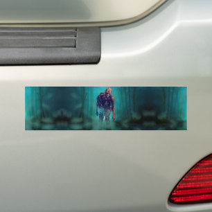 Autocollant De Voiture SlipperyJoe figure de zombie terrifiante isolée om