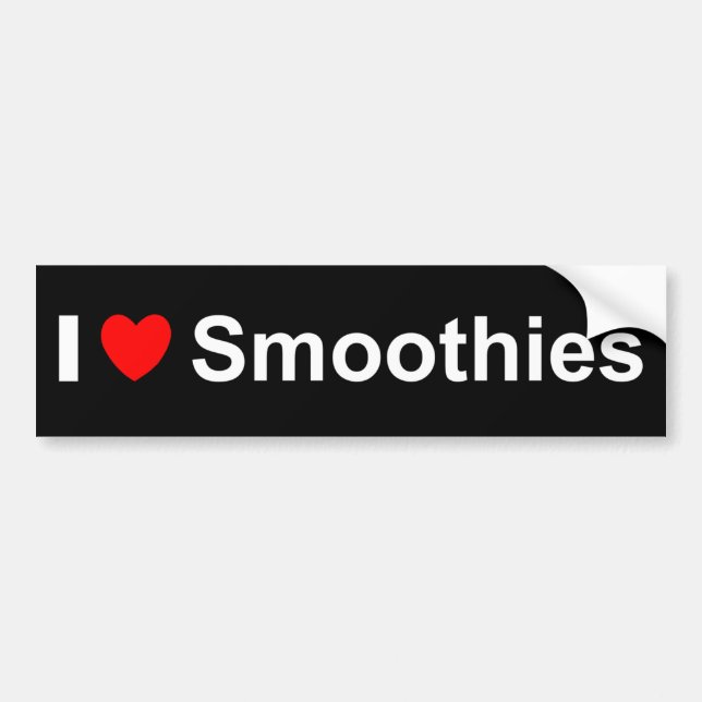 Autocollant De Voiture Smoothies (Devant)