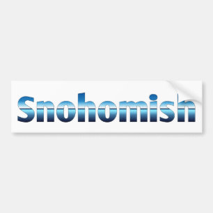 Autocollant De Voiture Snohomish WA