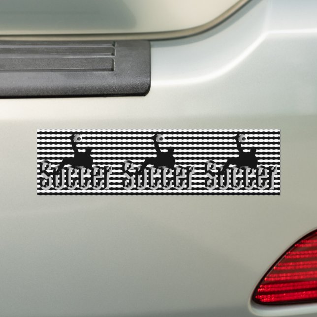 Autocollant De Voiture Soccer Le Jeu, Sticker Bumper (En voiture)