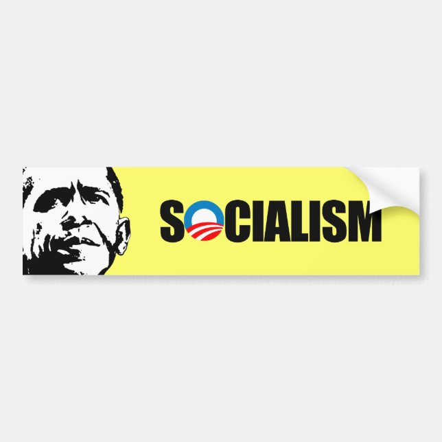 Autocollant De Voiture Socialisme (Devant)